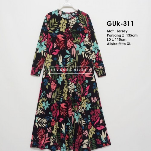 GUk-311 Gamis Payung GUk
